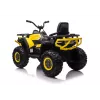 QUAD LOCK Electric Ride On Quad XMX607 for Kids with LED Lights MP3 - Geltona