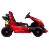 LEAN CARS XMX619 Raudonai dažytas vorinis baterijinis go-kartas