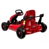 LEAN CARS XMX619 Raudonai dažytas vorinis baterijinis go-kartas