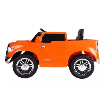 LEAN CARS elektrinis važinėjamas automobilis Toyota Tundra oranžinis dažytas