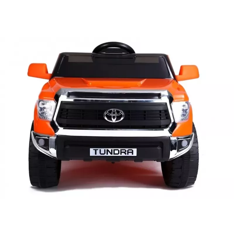 LEAN CARS elektrinis važinėjamas automobilis Toyota Tundra oranžinis dažytas