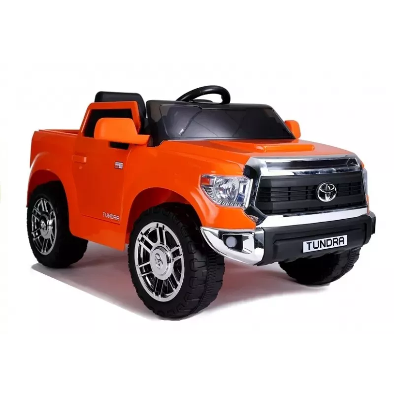 LEAN CARS elektrinis važinėjamas automobilis Toyota Tundra oranžinis dažytas