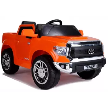 LEAN CARS elektrinis važinėjamas automobilis Toyota Tundra oranžinis dažytas