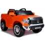 LEAN CARS elektrinis važinėjamas automobilis Toyota Tundra oranžinis dažytas