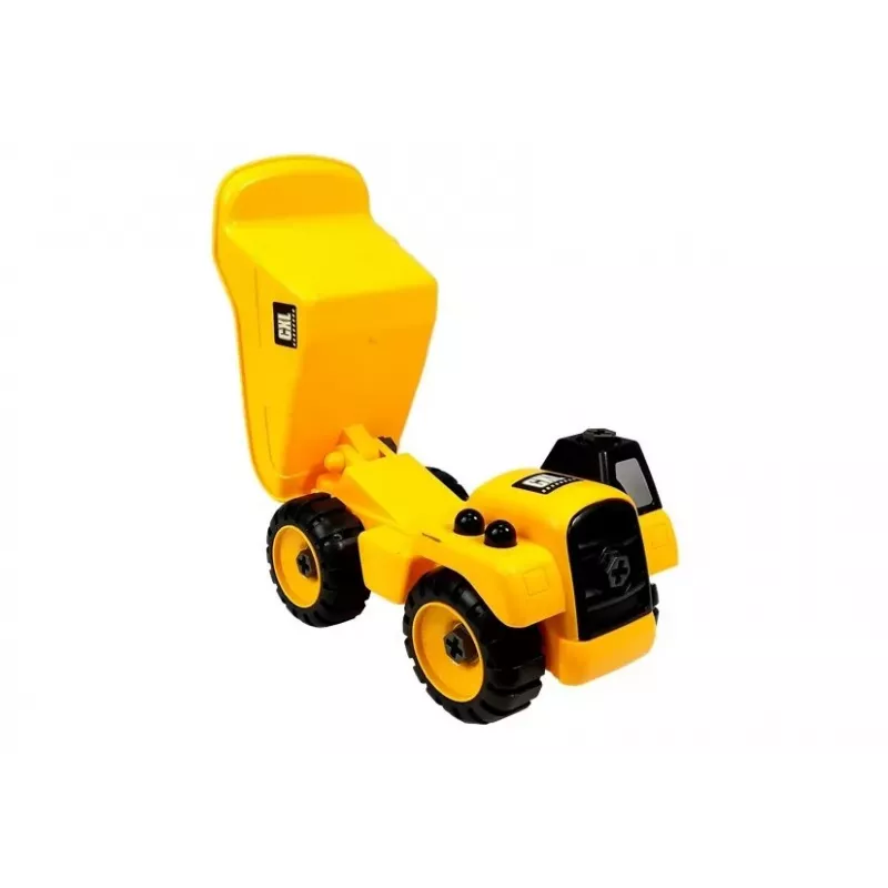 LEAN TOYS Construction Site Set Excavator Truck Crane