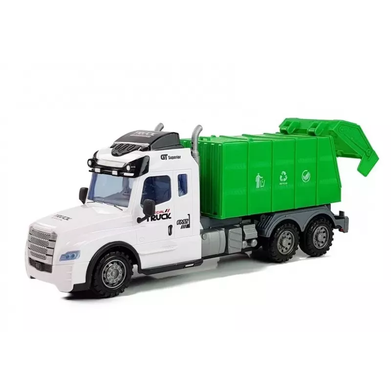 LEAN TOYS Šiukšliavežis Radijo Valdymas R/C 1:16 Mastelis 2.4 GHz