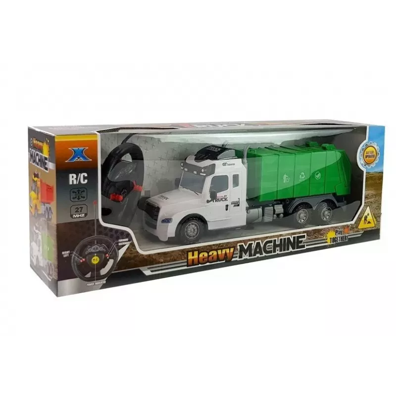 LEAN TOYS Šiukšliavežis Radijo Valdymas R/C 1:16 Mastelis 2.4 GHz