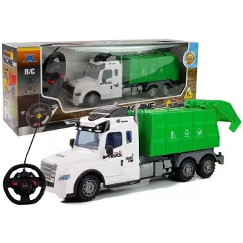 LEAN TOYS Šiukšliavežis Radijo Valdymas R/C 1:16 Mastelis 2.4 GHz