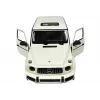Mercedes G63 AMG Rastar nuotoliniu būdu valdomas visureigis R/C baltas 1:14
