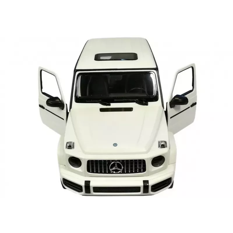 Mercedes G63 AMG Rastar nuotoliniu būdu valdomas visureigis R/C baltas 1:14
