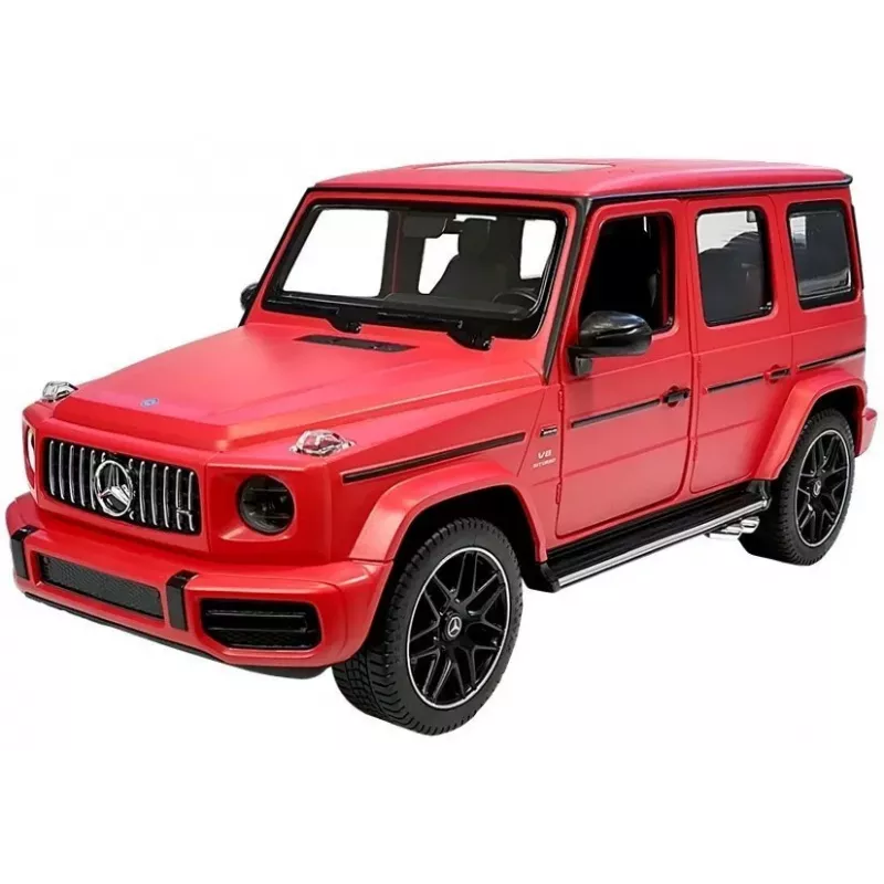 Nuotoliniu valdymu valdomas Mercedes G63 Rastar R/C raudonas 1:14 mastelis 2.4 GHz