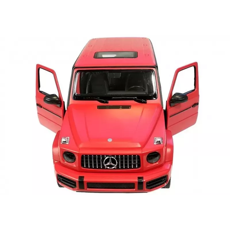 Nuotoliniu valdymu valdomas Mercedes G63 Rastar R/C raudonas 1:14 mastelis 2.4 GHz