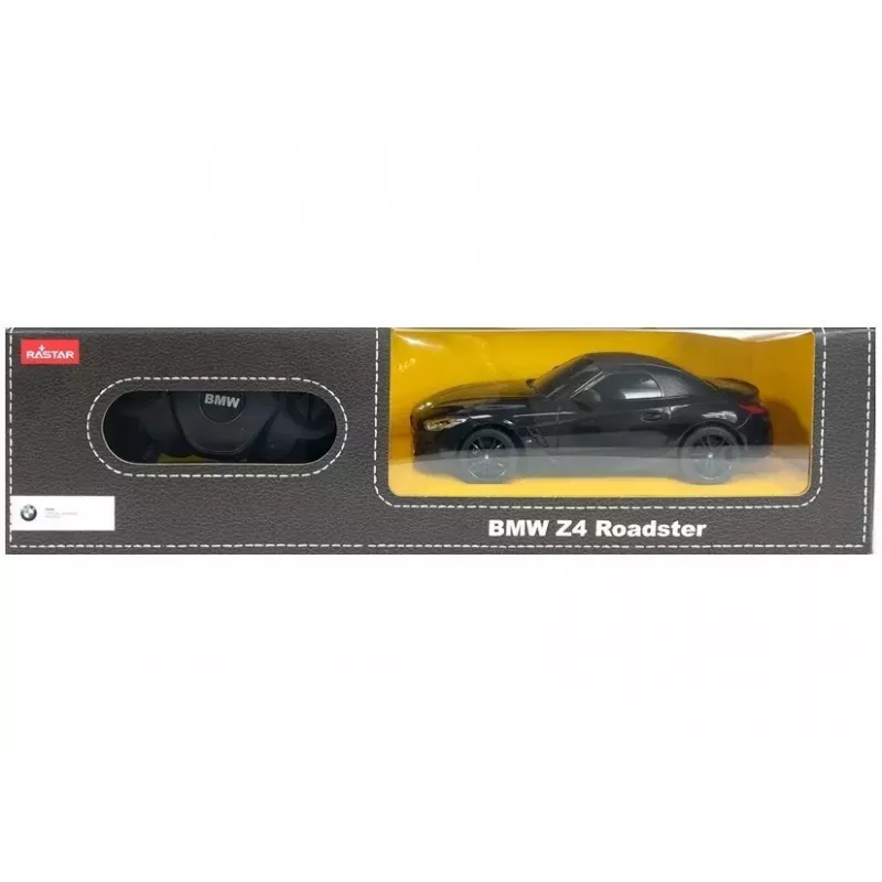 BMW Z4 Roadster nuotolinio valdymo automobilis RC Rastar juodas 1:24