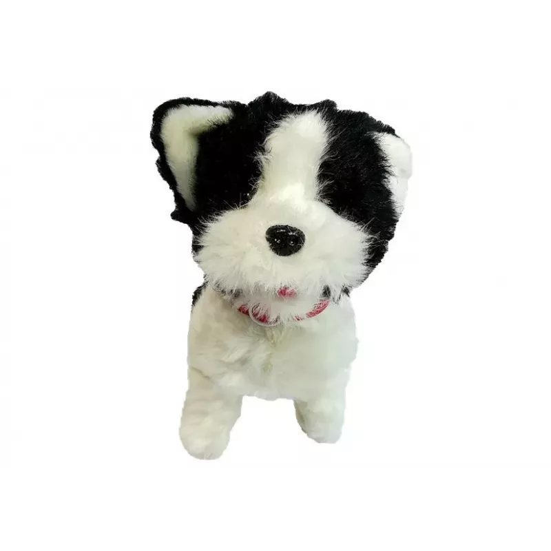 LEAN TOYS Dog on a Leash Interactive Dog Husky