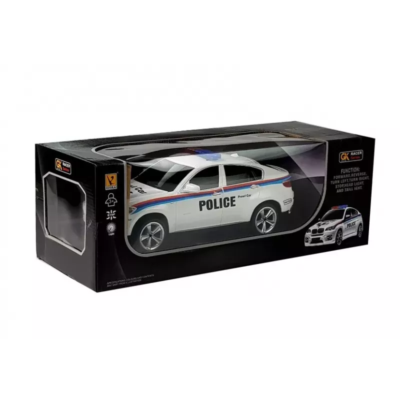 Policinis kupė automobilis su nuotolinio valdymo pultu R/C 4861 Lean Toys