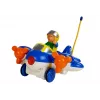 LEAN TOYS Baby R/C Airplane su nuotolinio valdymo vairu, mėlyna