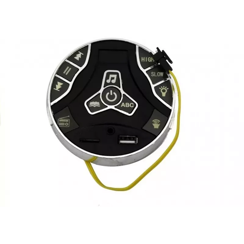 LEAN TOYS muzikos skydelis, skirtas „Coronet S“ elektriniam automobiliui