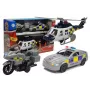 LEAN TOYS Policijos rinkinys su šviesomis ir garsu