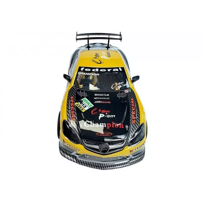 LEAN TOYS Sport Radio Controlled Car 2.4GHz Geltona