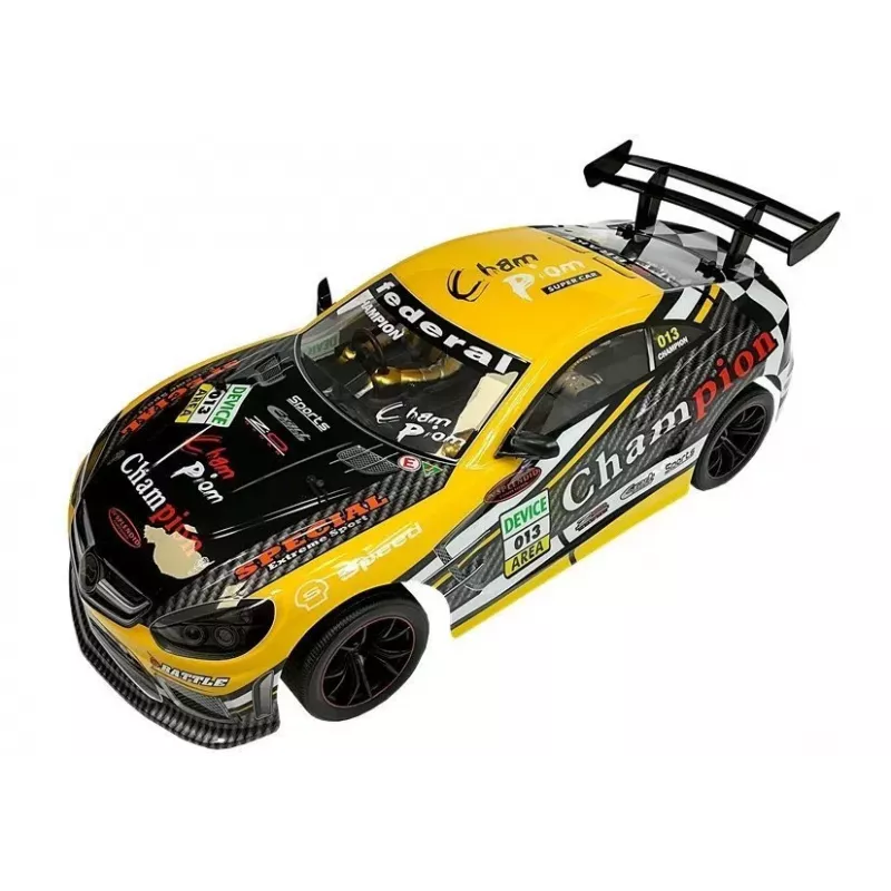 LEAN TOYS Sport Radio Controlled Car 2.4GHz Geltona