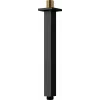 DEANTE lubinis dušo antgalis 250 mm matinė juoda Arnika Nero