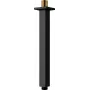 DEANTE lubinis dušo antgalis 250 mm matinė juoda Arnika Nero