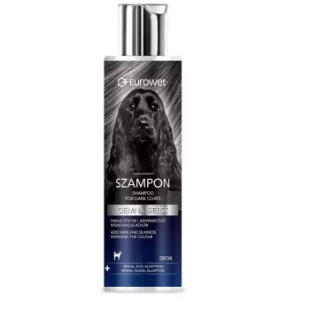 EUROWET Dark Coat šampūnas šunims 200ml