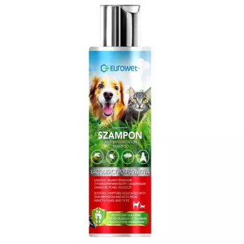 EUROWET Skin Irritation Shampoo šunims ir katėms - 200ml