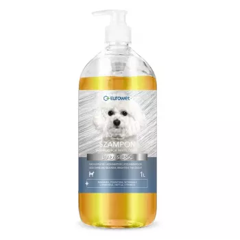 EUROWET White Coat Shampoo for Dogs - 1L