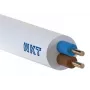 NKT Residential Cable OMY 2x1mm2 300/300V White Reel 100m