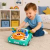 LEAN TOYS Interaktyvus vairavimo simuliatoriaus skydelis su šviesomis ir garsais, mėlynas