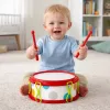 LEAN TOYS Muzikiniai instrumentai vaikams Būgnas Barškučiai Tamburinas Kastanjetės