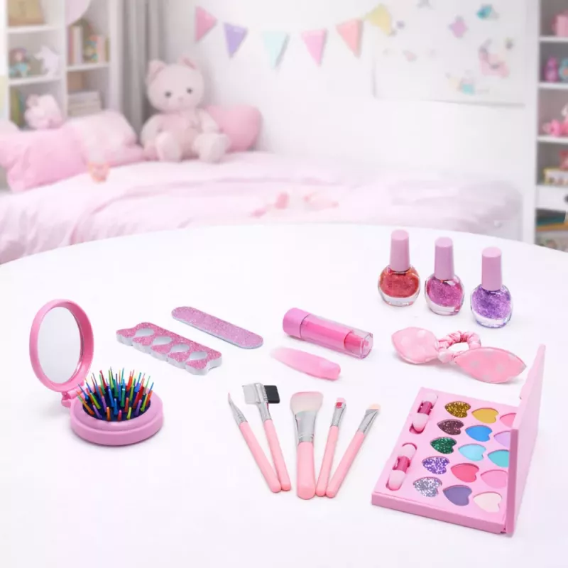LEAN TOYS Grožio rinkinys Vienaragis Kosmetinė Nagų aksesuarai Kosmetika