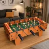 LEAN TOYS Stalo futbolo arkadinis žaidimas Mini medinis stalas 50x25 cm