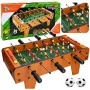 LEAN TOYS Stalo futbolo arkadinis žaidimas Mini medinis stalas 50x25 cm