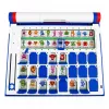 LEAN TOYS Memory Game Guess Who on Time Portable Hourglass Board