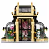 LEAN TOYS Statybiniai blokeliai Botanikos sodas Oranžerija su LED apšvietimu 2147 dalių
