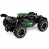 LEAN TOYS RC Visureigis Laipiojantis Automobilis Nuotoliniu Valdymu Juodas 1:18 15 KM/H