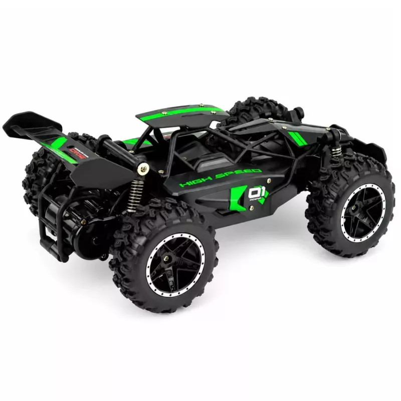 LEAN TOYS RC Visureigis Laipiojantis Automobilis Nuotoliniu Valdymu Juodas 1:18 15 KM/H