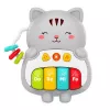 LEAN TOYS Muzikinis žaislas Kačiuko pianinas Mokomasis Mažyliams Melodijos Garsai