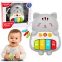 LEAN TOYS Muzikinis žaislas Kačiuko pianinas Mokomasis Mažyliams Melodijos Garsai