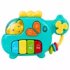 LEAN TOYS Muzikinis sraigtasparnis edukacinis pianinas mažiems vaikams melodijos garsai