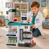 LEAN TOYS Didelis medicinos rinkinys su medicinine lentele, gydytojo šviesomis, garsais ir aksesuarais, 61 vnt.