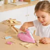 LEAN TOYS Lyginimo rinkinys su lygintuvu, vibracija, šviesa, garsu ir aksesuarais