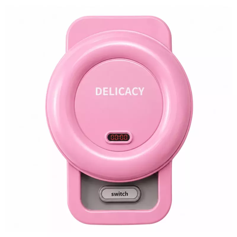LEAN TOYS Vafelinė vaikams - Vafeliai su besikeičiančiomis spalvomis ir garsais - Rožinė