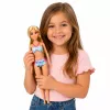 LEAN TOYS Anlily Lėlė su Baseinu, Čiuožykla, Palme ir Paplūdimio Aksesuarais