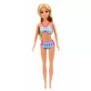 LEAN TOYS Anlily Lėlė su Baseinu, Čiuožykla, Palme ir Paplūdimio Aksesuarais