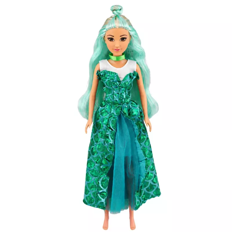 LEAN TOYS Anlily Keista lėlė su fantastiniais kostiumais, suknelėmis, aksesuarais, batais