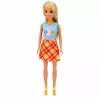 LEAN TOYS Anlily lėlė su baltu triušiu ir morkomis bei morkų stovu