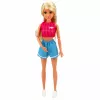 LEAN TOYS Anlily lėlė sportiniame kostiumėlyje su hanteliais, vandens buteliuku, krepšiu, aksesuarų rinkiniu
